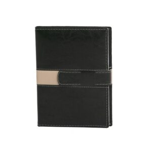 AGENDA DIÁRIA COM FECHO E SUPORTE PRA CANETA