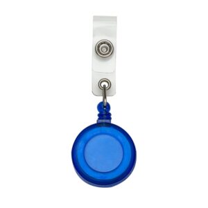 PORTA CRACHA AZUL TRANSPARENTE